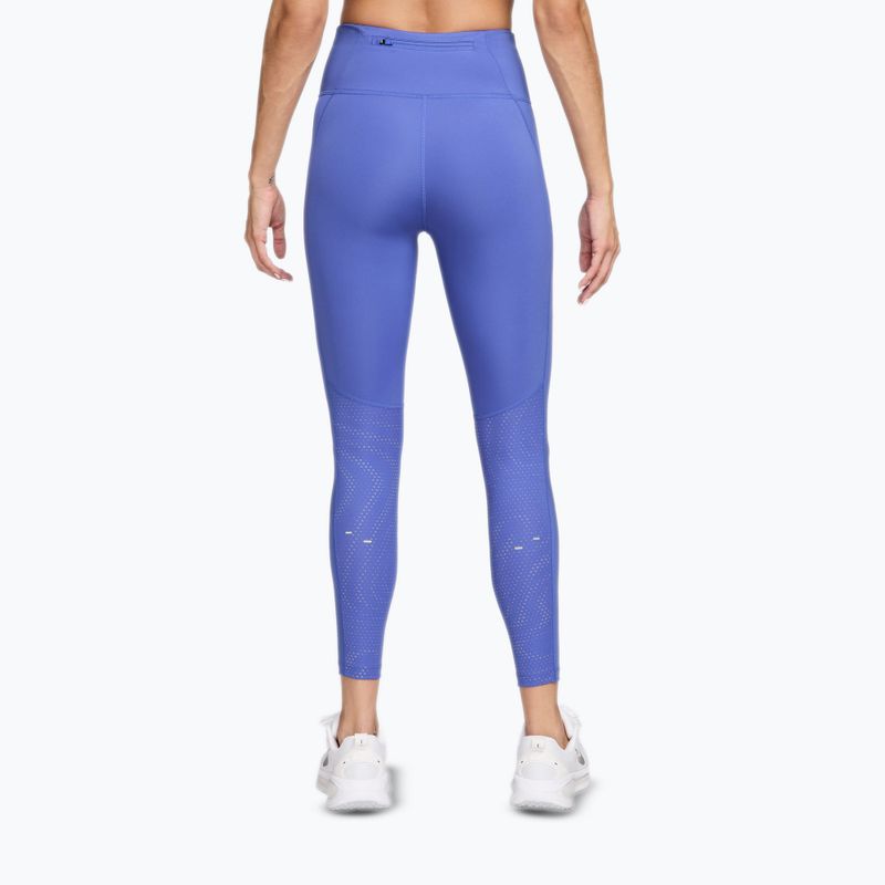 Legginsy do biegania damskie Nike Tempo Flash High-Waisted 7/8 sapphire/white 2