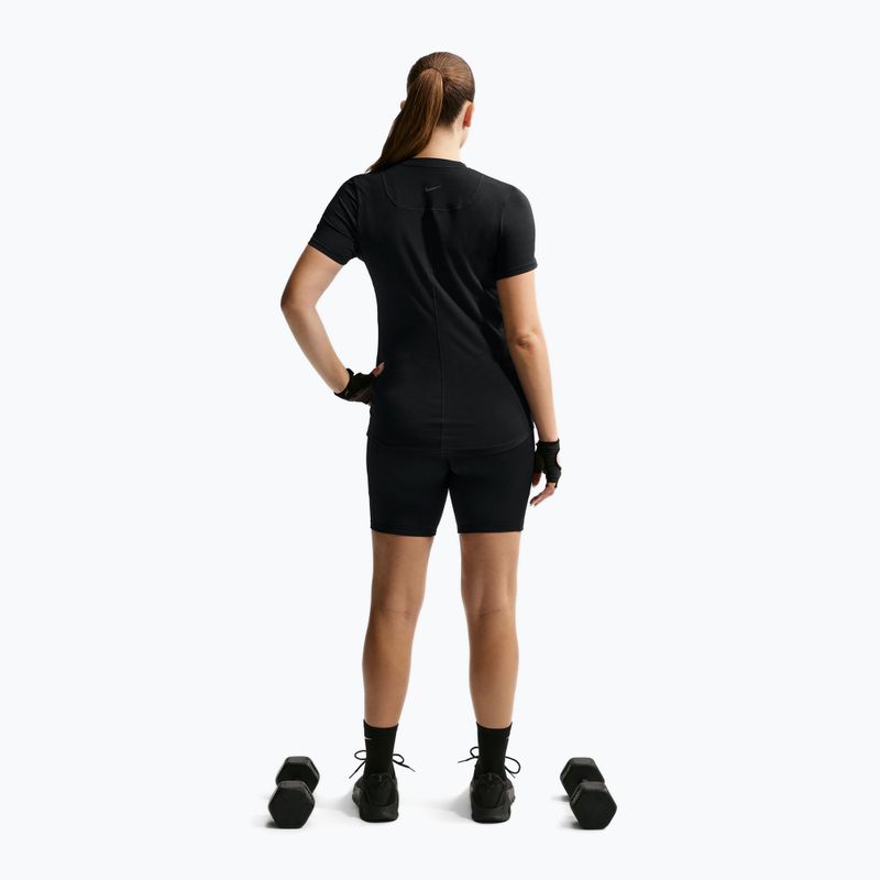Spodenki damskie Nike One Maternity High-Waisted 8" black/white 3
