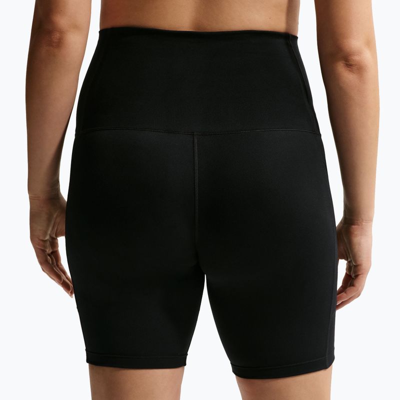 Spodenki damskie Nike One Maternity High-Waisted 8" black/white 6