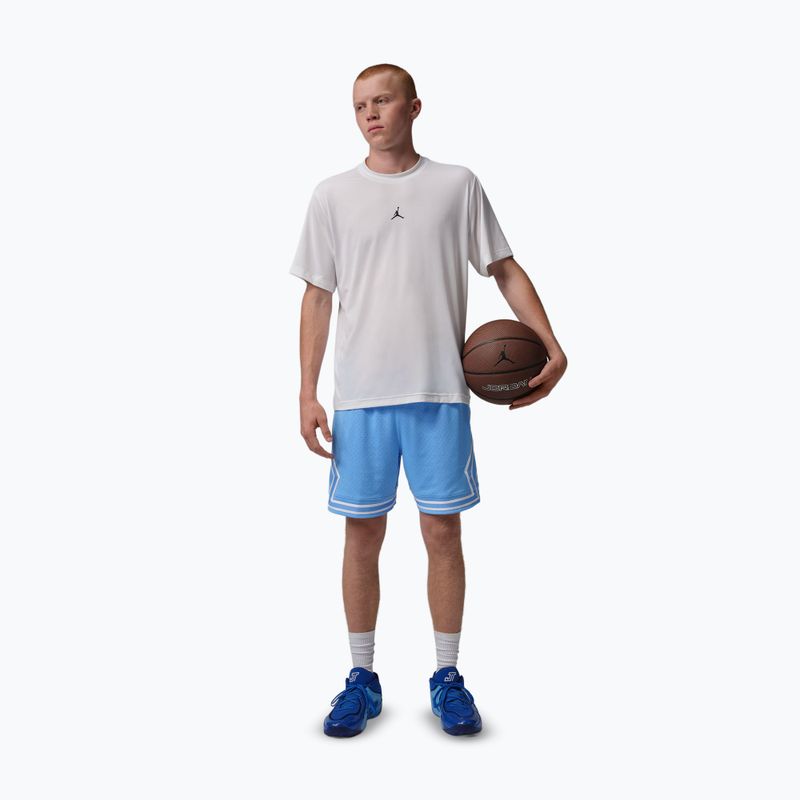 Spodenki koszykarskie męskie  Jordan Mesh Diamond 4" university blue/white/white 2