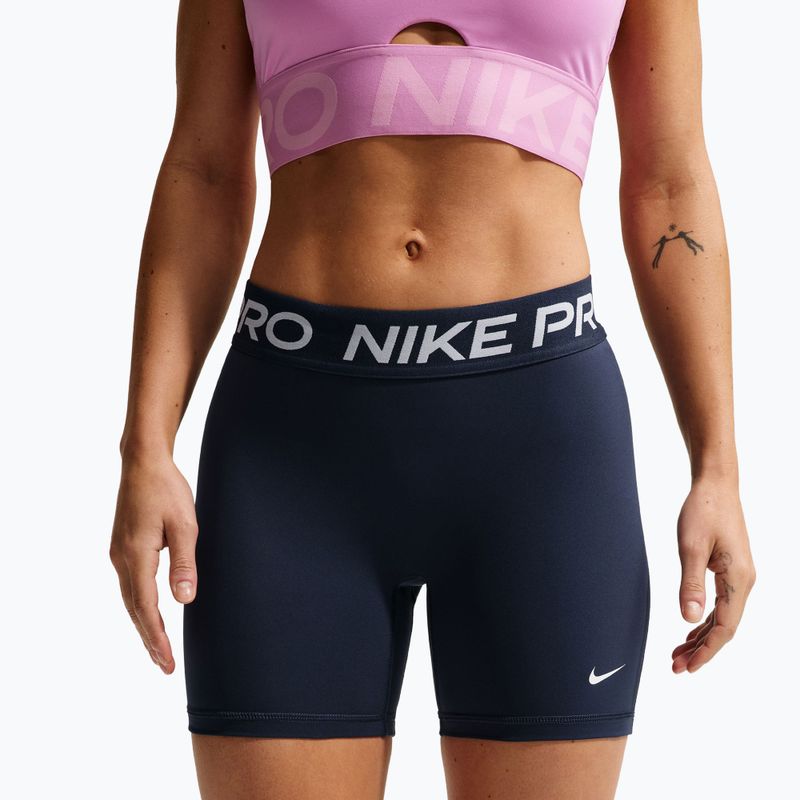 Spodenki damskie Nike Pro 365 midnight navy/white