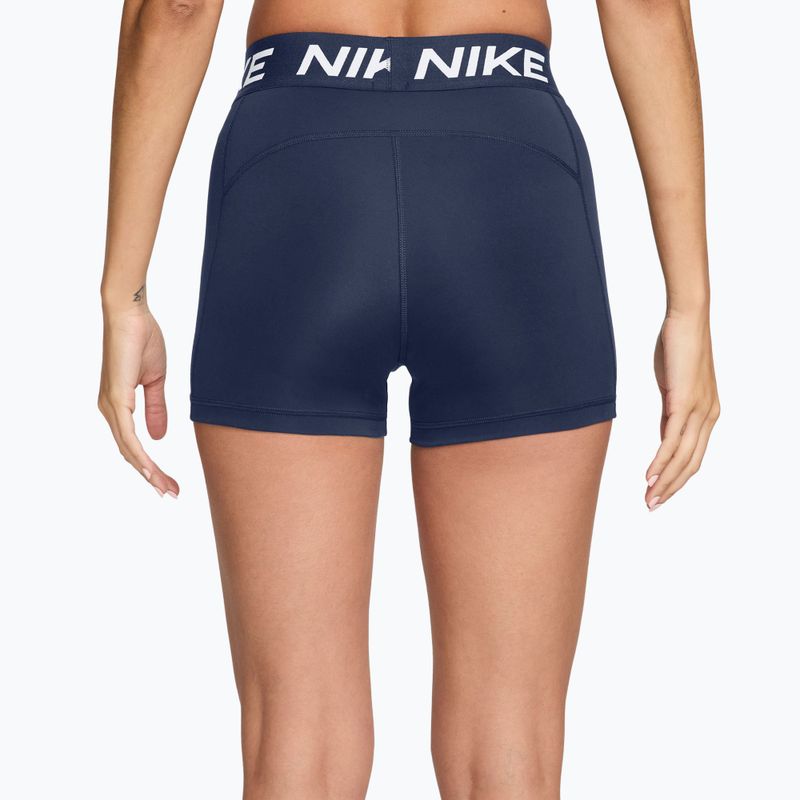 Spodenki damskie Nike Pro 365 midnight navy/white 3