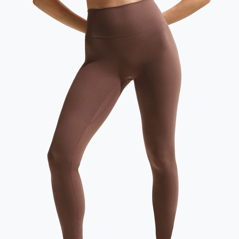 Legginsy damskie Nike Zenvy High-Waisted tattoo/white 5