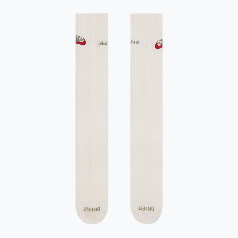 Skarpety Nike Everyday Plus Crew 3 pary sail/neutral olive/team crimson 2