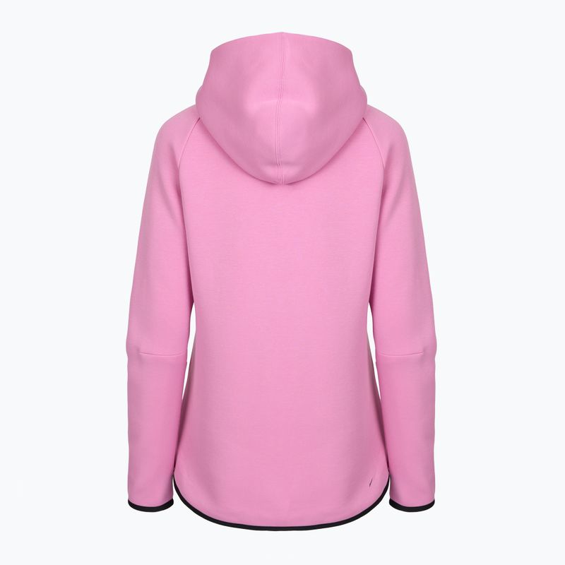 Bluza damska Nike Sportswear Tech Fleece Windrunner light magenta/black 5