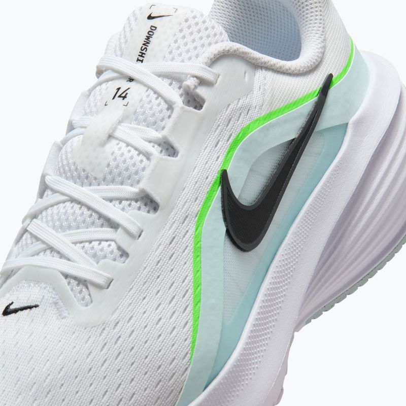Buty do biegania męskie Nike Downshifter 14 white/glacier blue/green strike/black 7