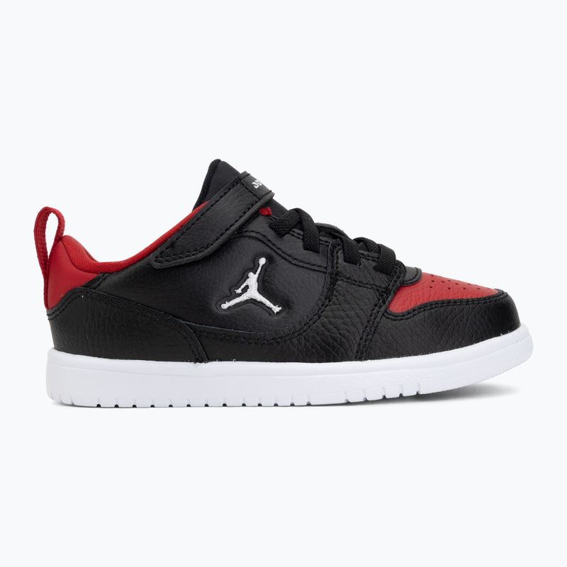 Buty dziecięce  Jordan Court Connect Low black/gym red/white 2
