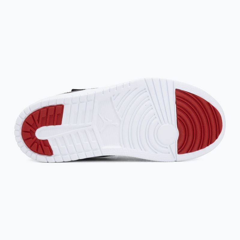 Buty dziecięce Nike Jordan Court Connect Low black/gym red/white 4