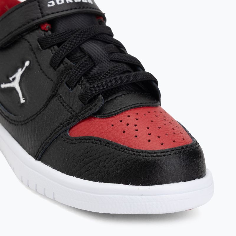 Buty dziecięce  Jordan Court Connect Low black/gym red/white 7