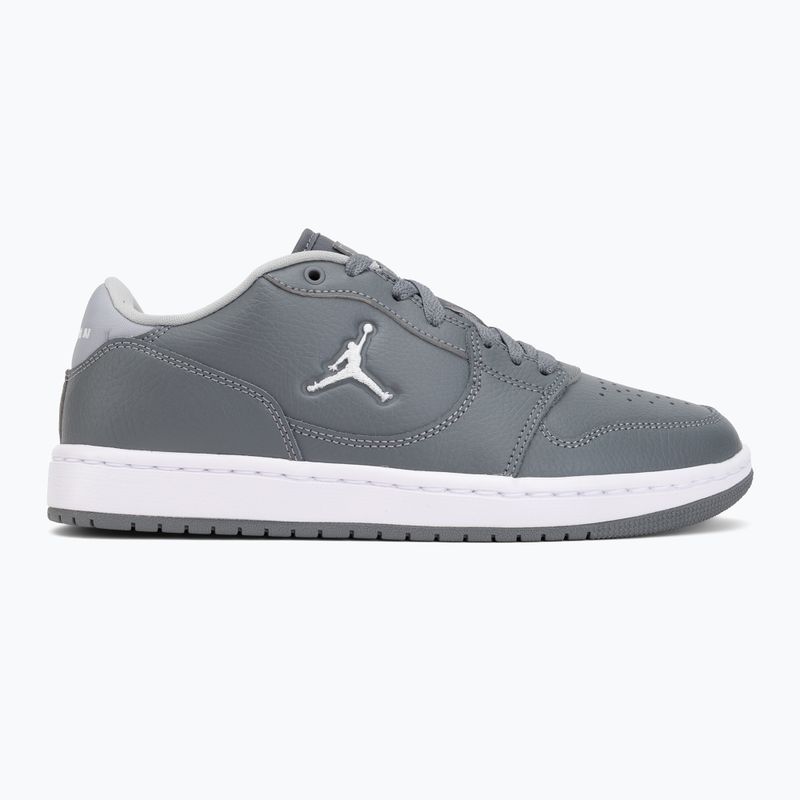 Buty męskie  Jordan Access Court Low smoke grey/white/light smoke grey 2