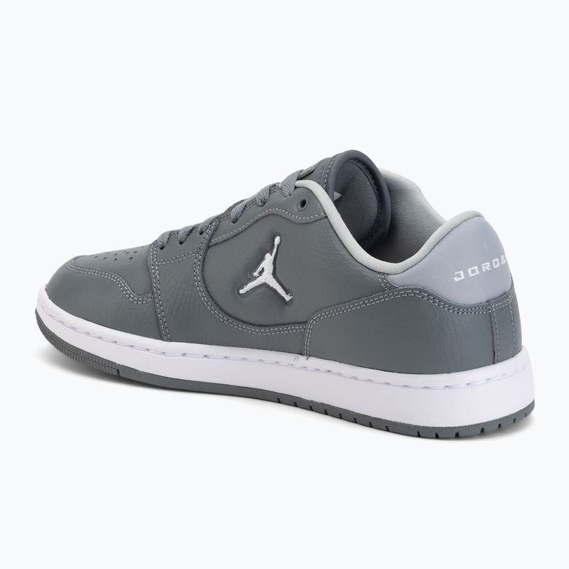 Buty męskie Nike Jordan Access Court Low smoke grey/white/light smoke grey 3