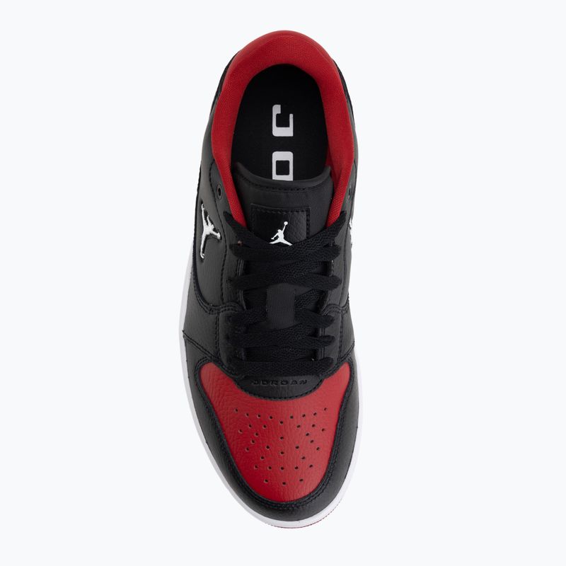 Buty męskie  Jordan Access Court Low black/gym red/white 5