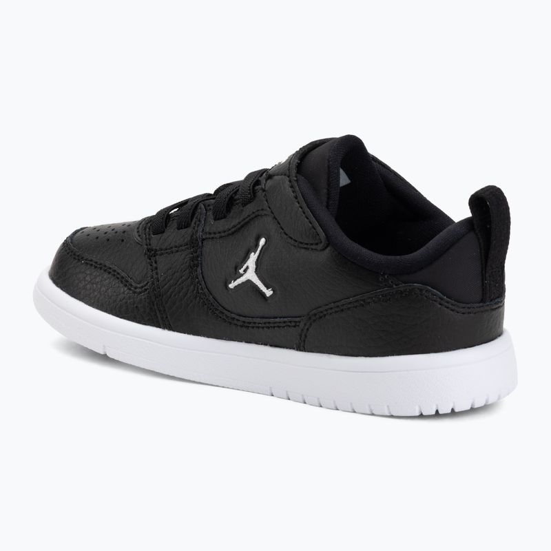 Buty dziecięce Nike Jordan Court Connect Low black/white 3