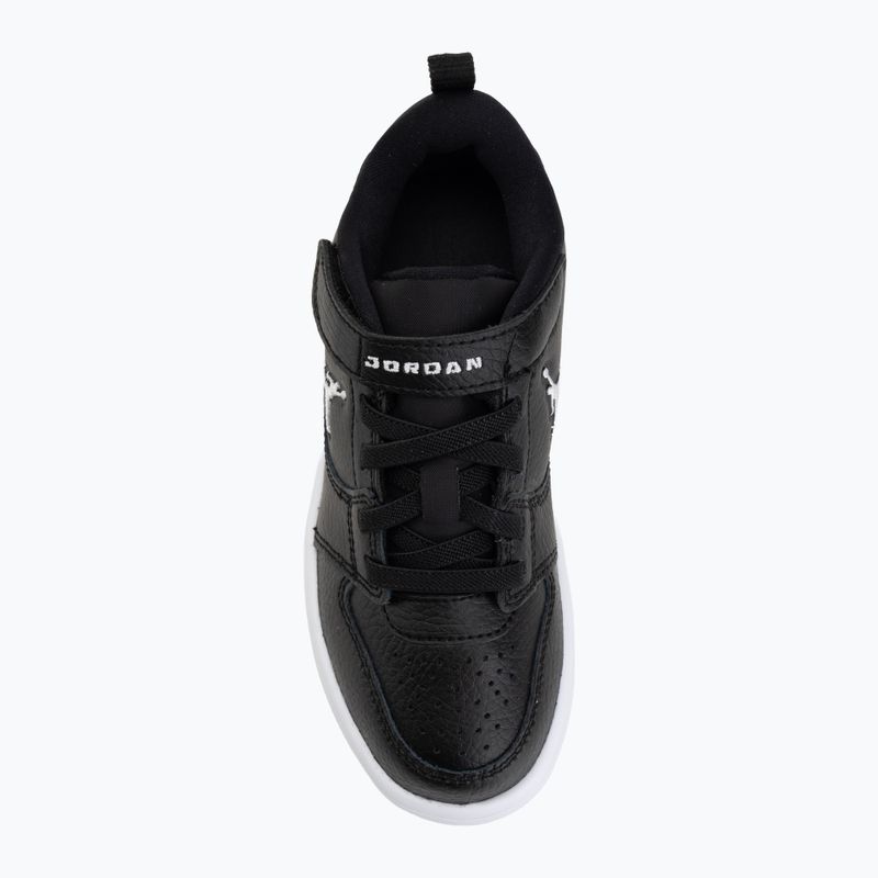 Buty dziecięce Nike Jordan Court Connect Low black/white 5