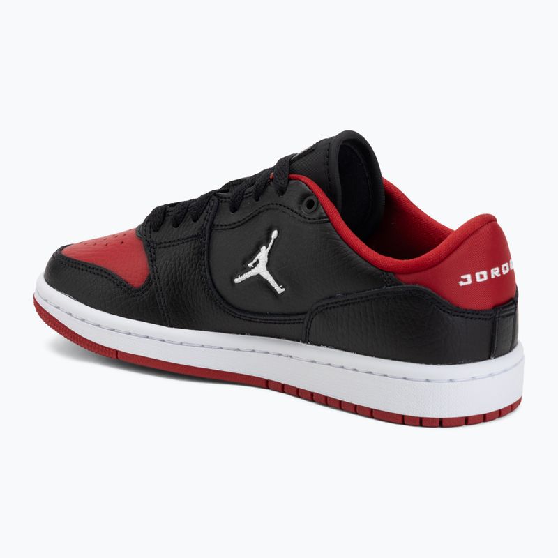 Buty Nike Jordan Court Connect Low black/gym red/white 3