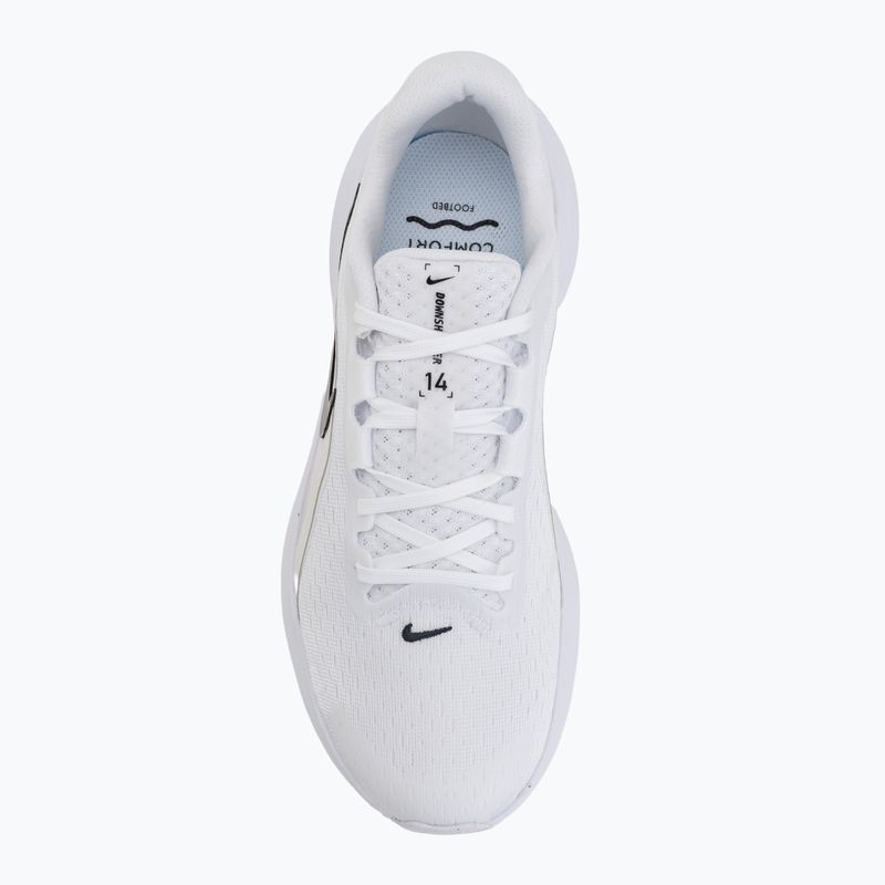 Buty do biegania damskie Nike Downshifter 14 white/platinum tint/anthracite/black 5
