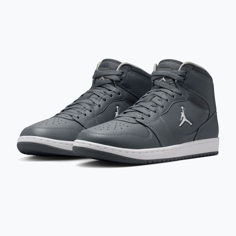 Buty męskie  Jordan Access Court Mid smoke grey/light smoke grey/white 3