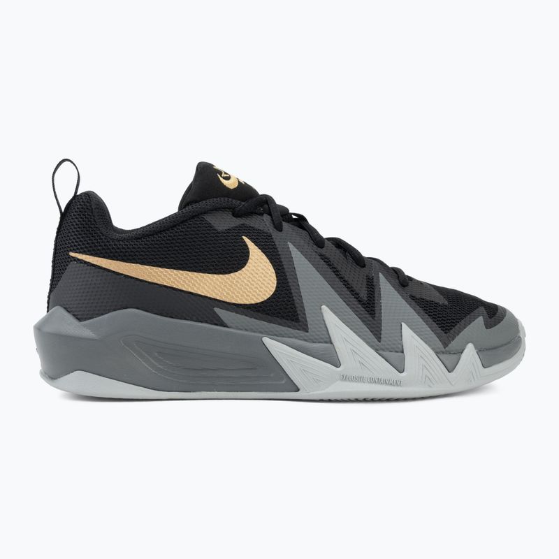 Buty dziecięce Nike S.T. Dynamite black/wolf grey/smoke grey/metallic gold 2