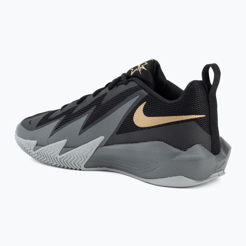 Buty dziecięce Nike S.T. Dynamite black/wolf grey/smoke grey/metallic gold 3