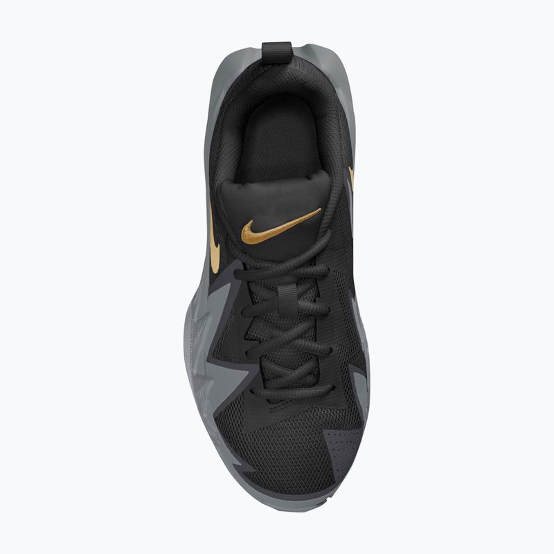 Buty dziecięce Nike S.T. Dynamite black/wolf grey/smoke grey/metallic gold 4