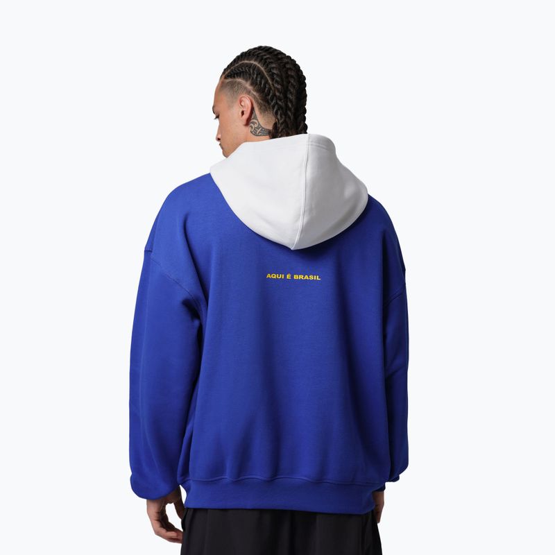 Bluza męska  Jordan Brooklyn Fleece old royal/white 3