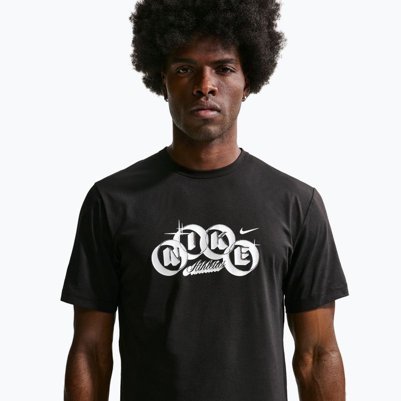 Koszulka treningowa męska Nike Hyverse Dri-Fit Training black/white 4