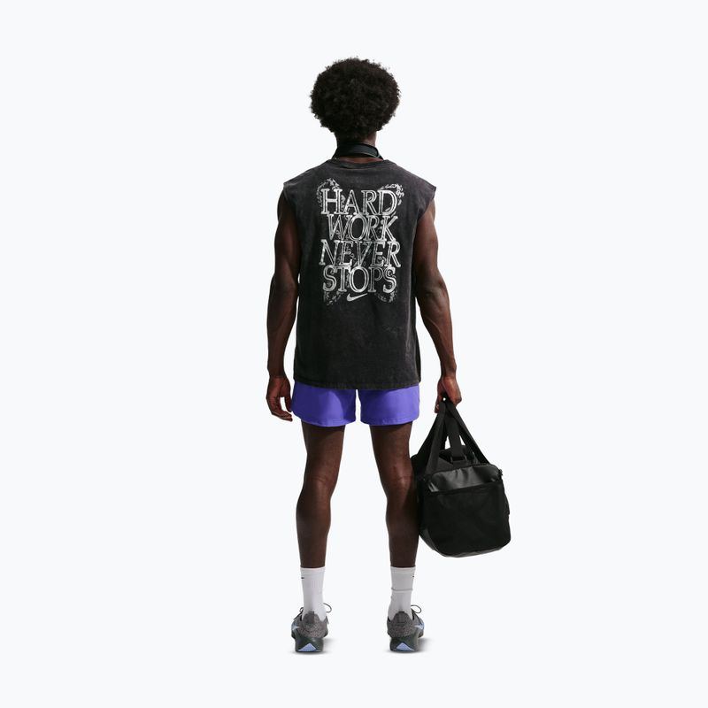Spodenki męskie Nike Pro Training Dri-Fit 6" persian violet/black 3