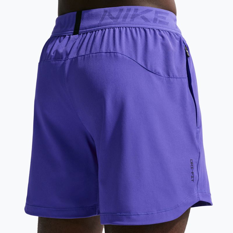 Spodenki męskie Nike Pro Training Dri-Fit 6" persian violet/black 6