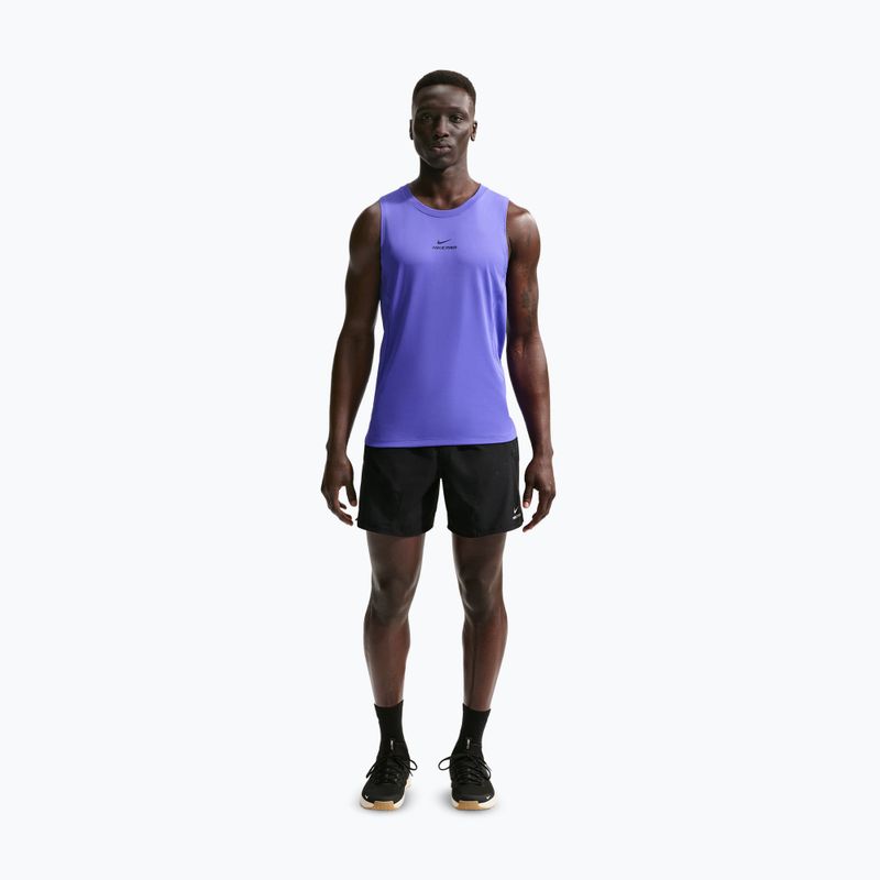 Koszulka treningowa męska Nike Pro Training Dri-Fit persian violet/black 2