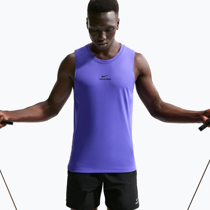 Koszulka treningowa męska Nike Pro Training Dri-Fit persian violet/black 6