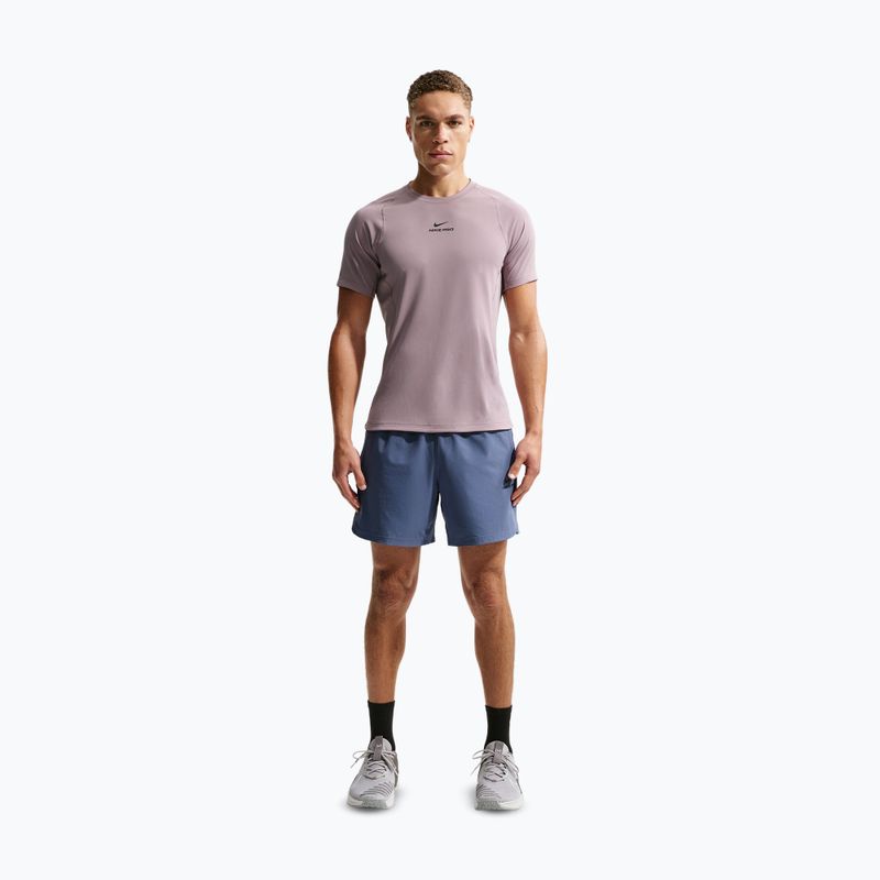Koszulka treningowa męska Nike Pro Training Dri-Fit light violet ore/black 2