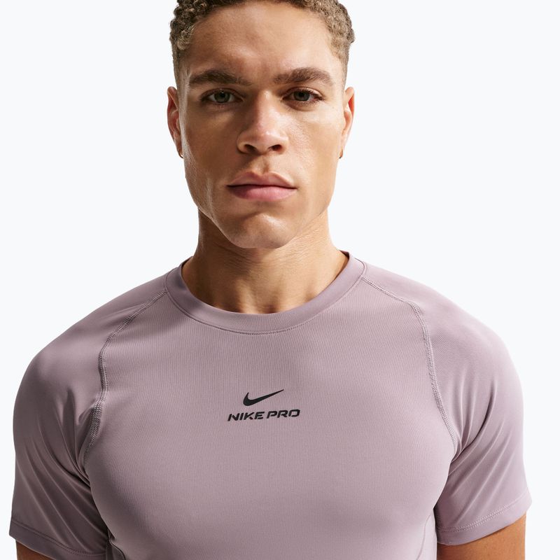 Koszulka treningowa męska Nike Pro Training Dri-Fit light violet ore/black 5