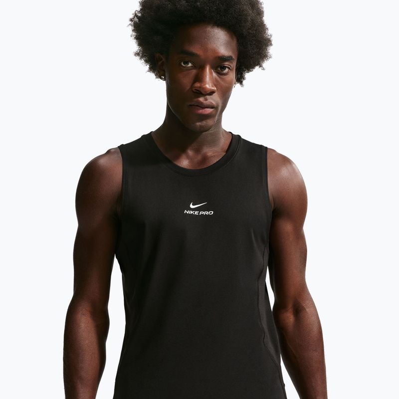 Koszulka treningowa męska Nike Pro Training Dri-Fit black/white 4
