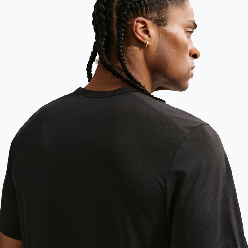 Koszulka treningowa męska Nike Hyverse Dri-Fit persian black/white 4