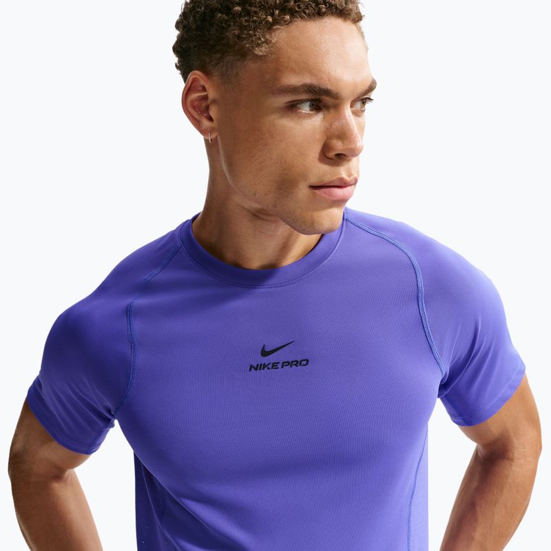 Koszulka treningowa męska Nike Pro Training Dri-Fit persian violet/black 4