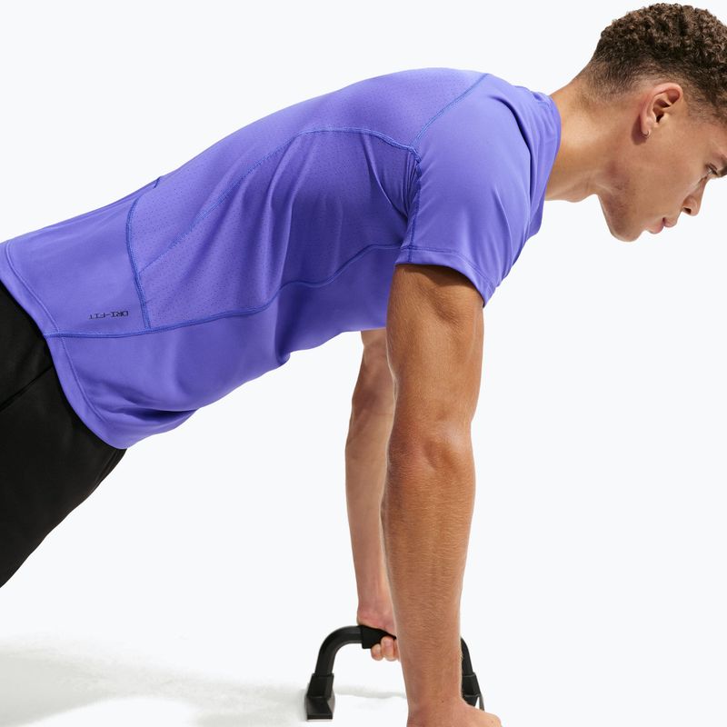 Koszulka treningowa męska Nike Pro Training Dri-Fit persian violet/black 6