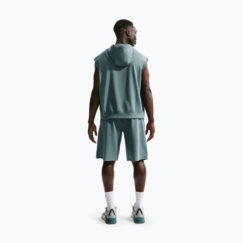 Bluza treningowa męska Nike Athletic Club Dri-Fit Sleeveless Hoodie mineral slate/mineral slate 3