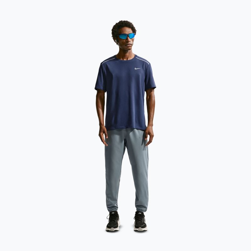 Koszulka do biegania męska Nike Miler Dri-Fit UV midnight navy 2