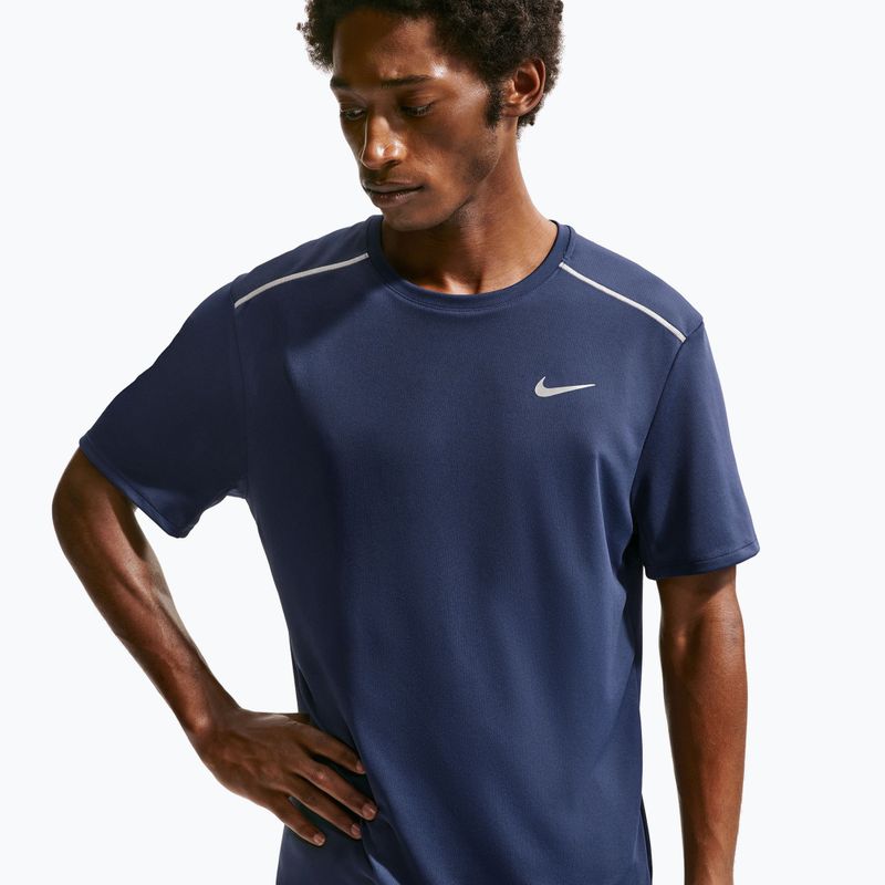 Koszulka do biegania męska Nike Miler Dri-Fit UV midnight navy 4