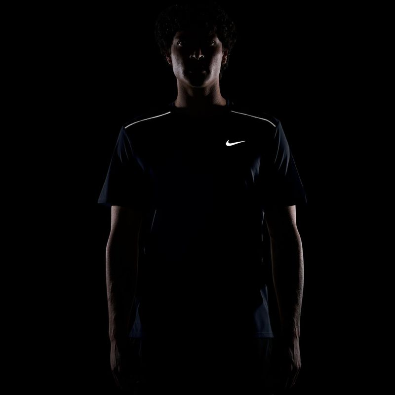 Koszulka do biegania męska Nike Miler Dri-Fit UV midnight navy 7