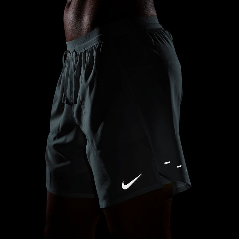 Spodenki do biegania męskie Nike Stride Dri-Fit 2in1 7" mineral slate 7