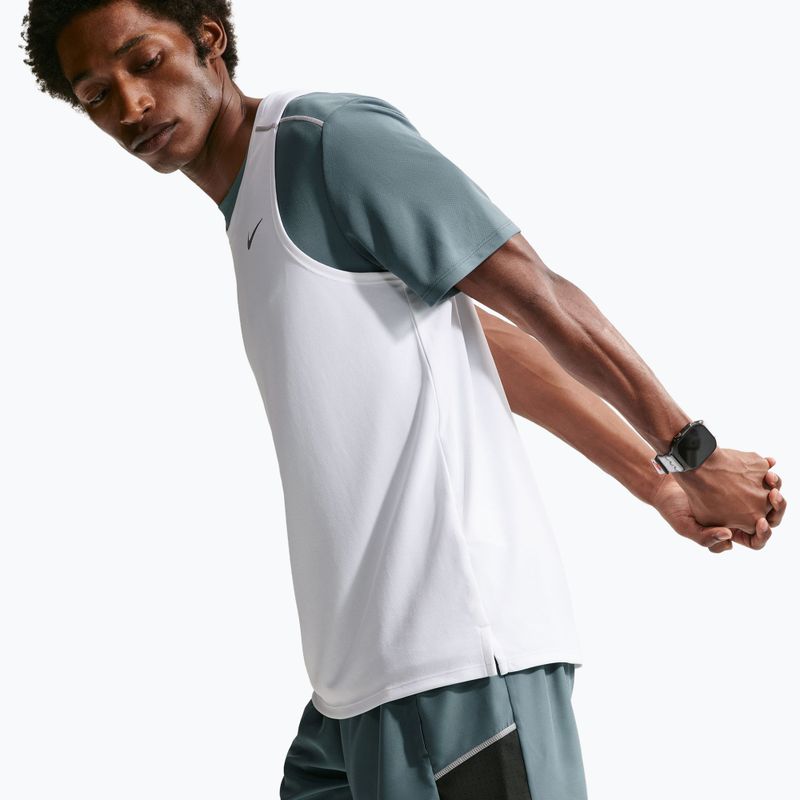 Spodenki do biegania męskie Nike Miler Dri-Fit 2in1 5" mineral slate 4
