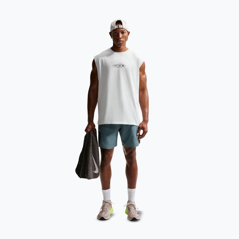 Spodenki do biegania męskie Nike Miler Dri-Fit Brief Lined7" mineral slate 2
