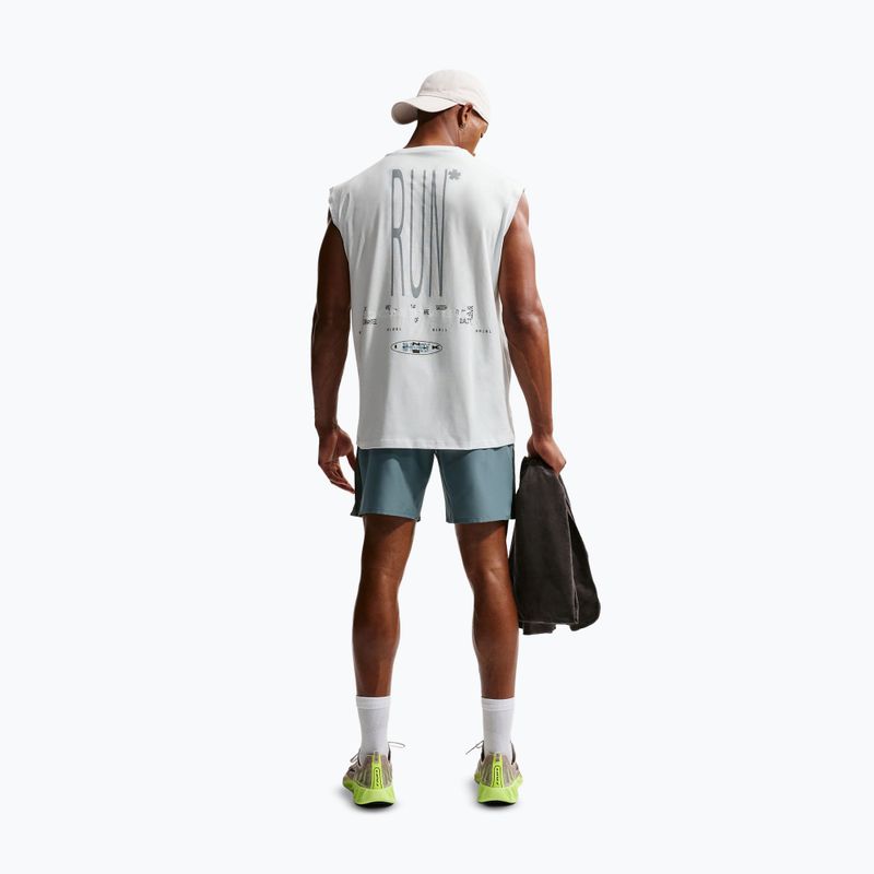 Spodenki do biegania męskie Nike Miler Dri-Fit Brief Lined7" mineral slate 3