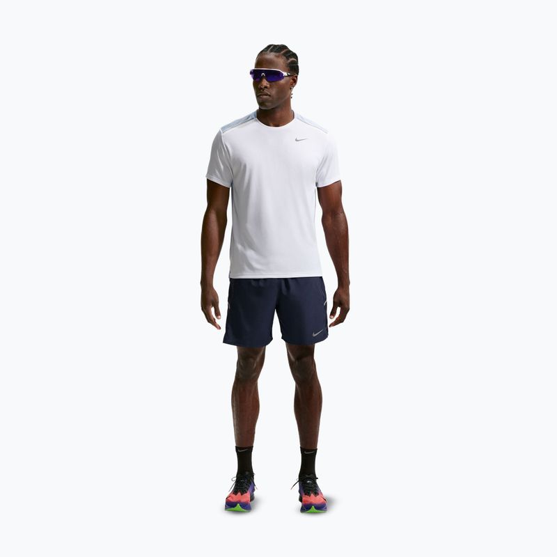 Spodenki do biegania męskie Nike Miler Dri-Fit 2in1 7" midnight navy 2