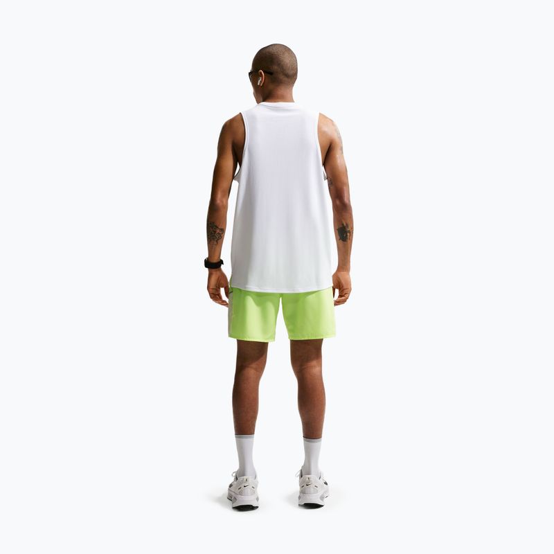 Spodenki do biegania męskie Nike Miler Dri-Fit Brief Lined7" volt ice/barely volt 3
