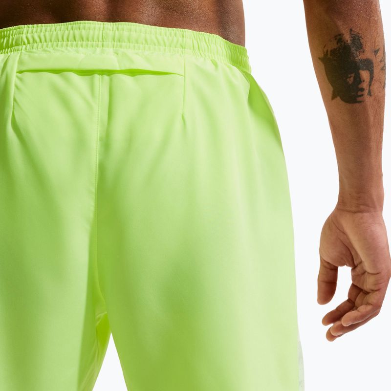 Spodenki do biegania męskie Nike Miler Dri-Fit Brief Lined7" volt ice/barely volt 5
