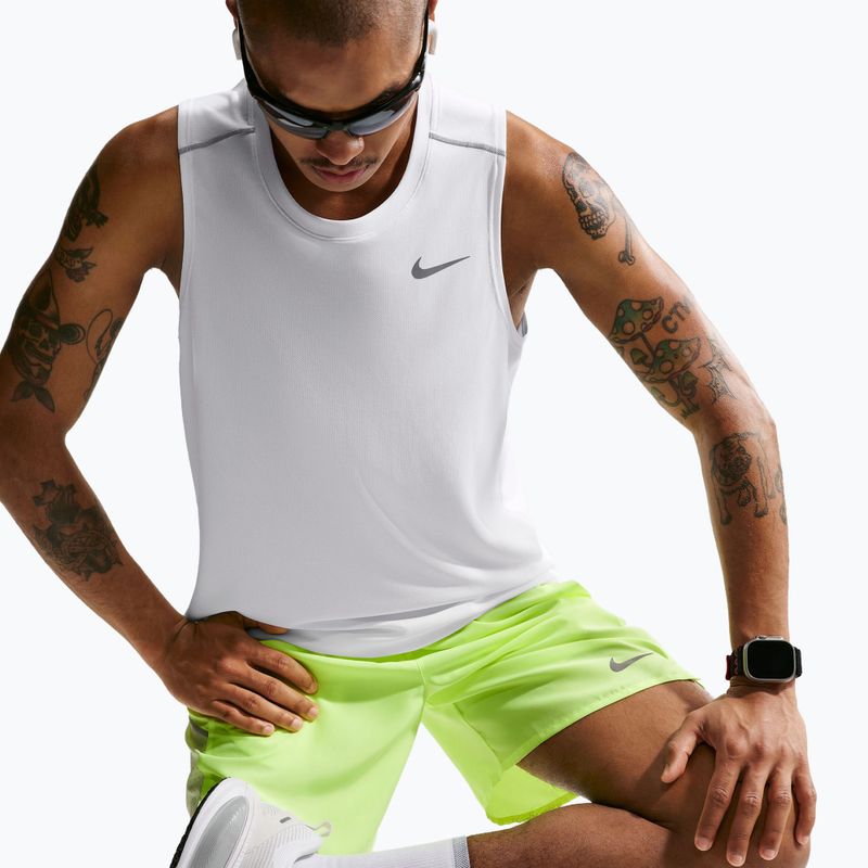 Koszulka do biegania męska Nike Miler Dri-Fit white 4