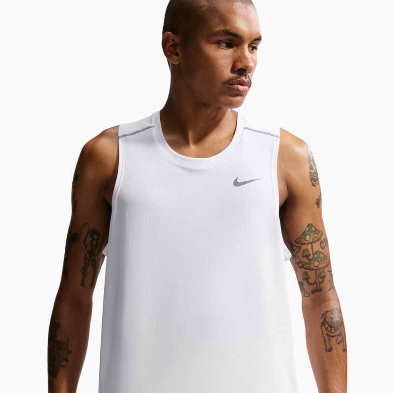 Koszulka do biegania męska Nike Miler Dri-Fit white 5