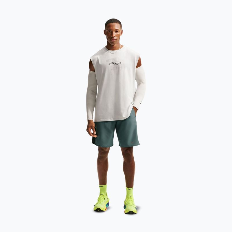 Spodenki do biegania męskie Nike Miler Dri-Fit 9" mineral slate 2